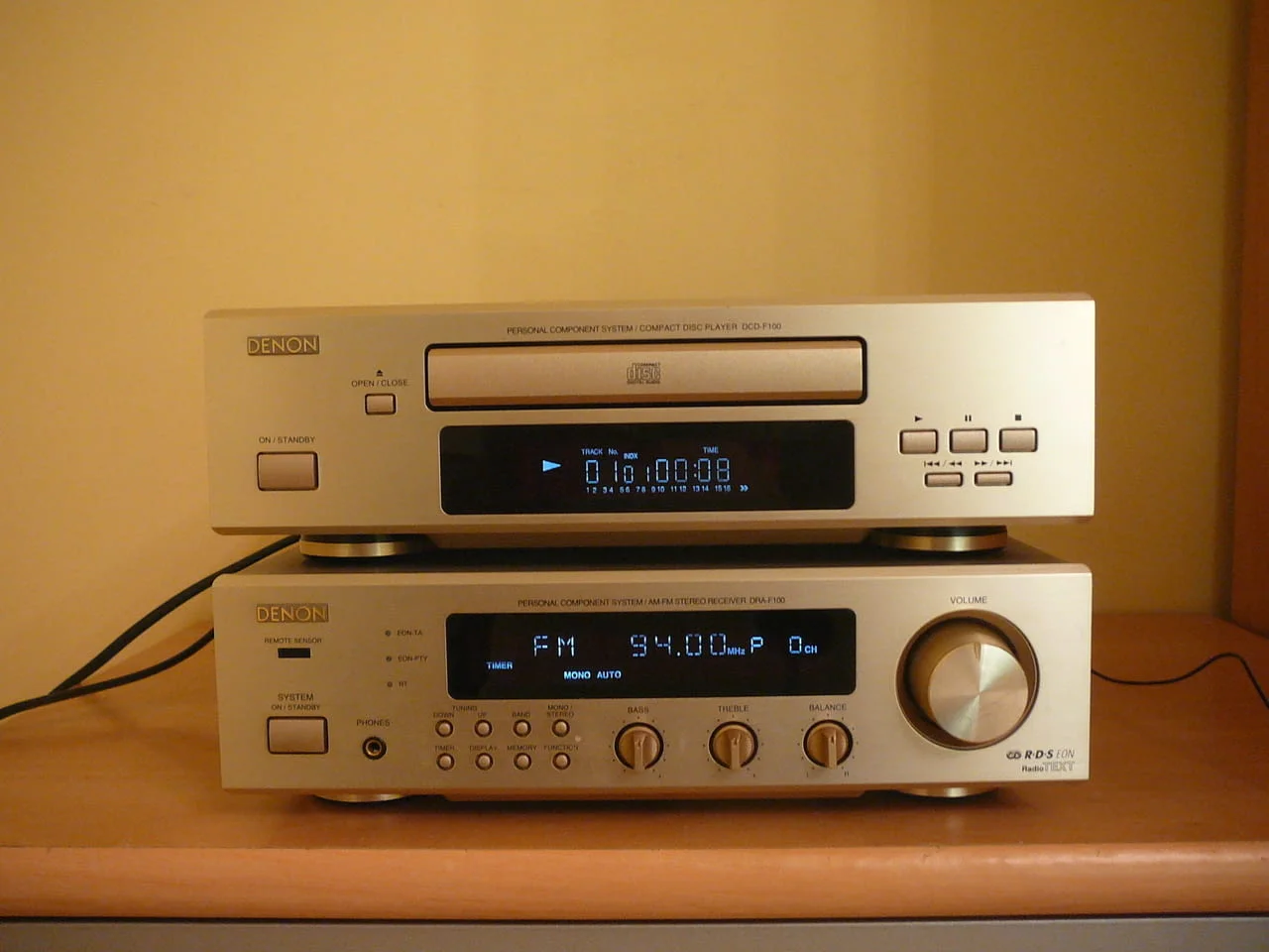 Denon dra-f100 i dcd-f100