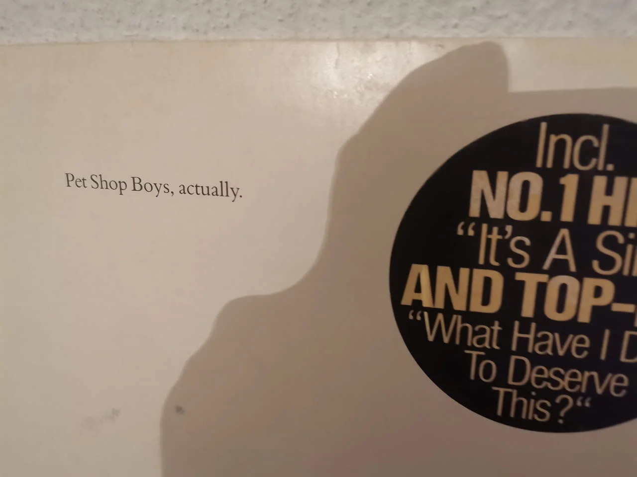 Pet Shop Boys – Actually — снимка 2