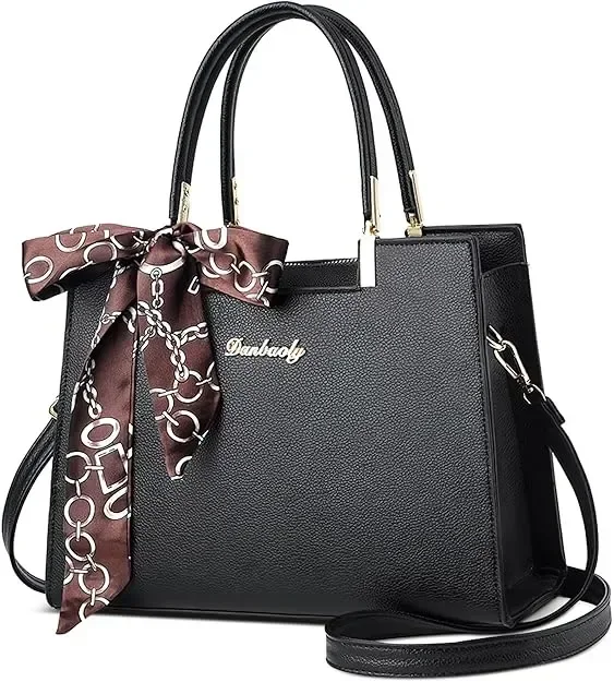 Дамска чанта DORRISO Tote Bag Лека ръчна чанта с каишка, розова