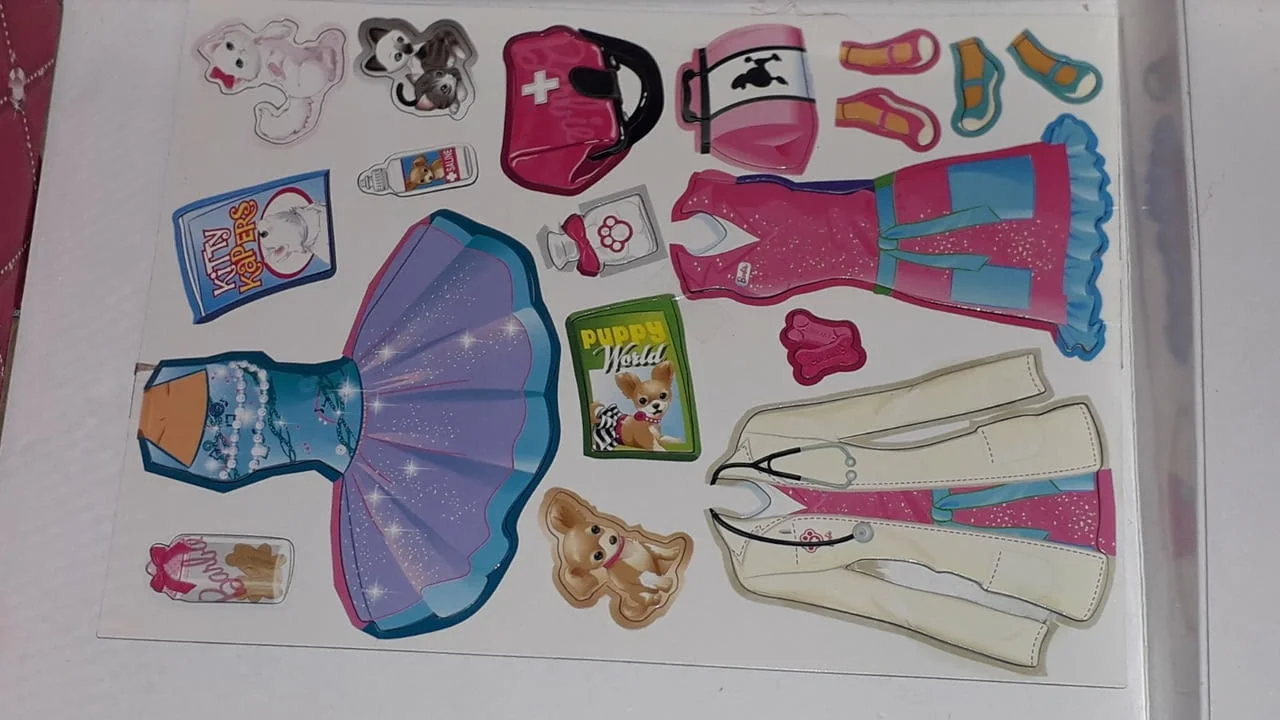 Barbie dress up with magnets — снимка 10