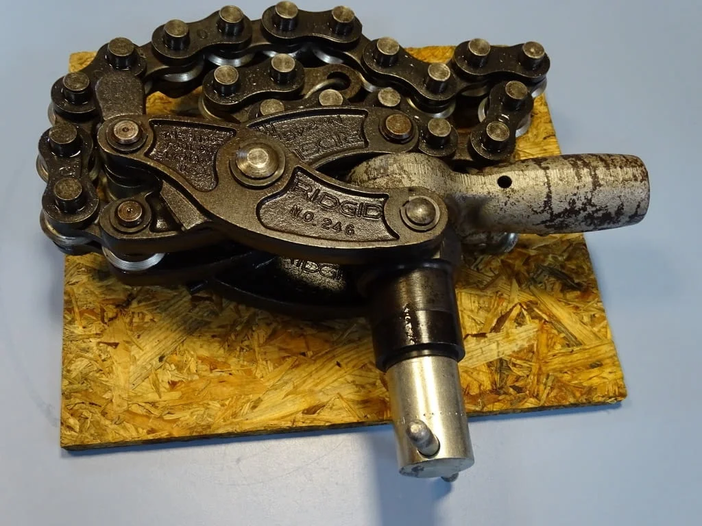 Тръборез ръчен верижен RIDGID 246 soil pipe cutter 1 1/2-6" — снимка 7