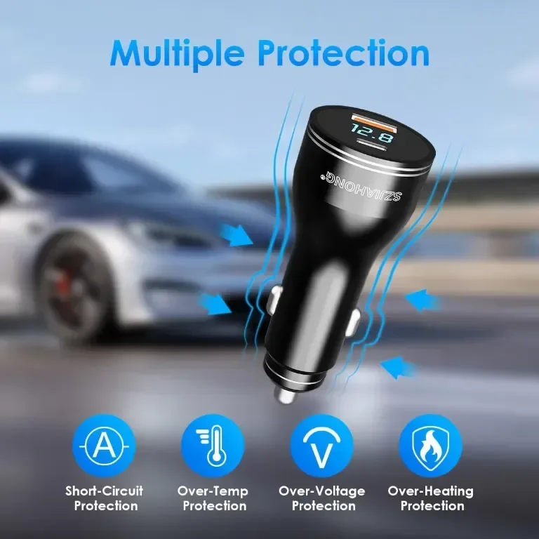 Starlink Мини адаптер за запалка за кола 175 W Starlink Мини зарядно за кола Захранване 12V-24V — снимка 5