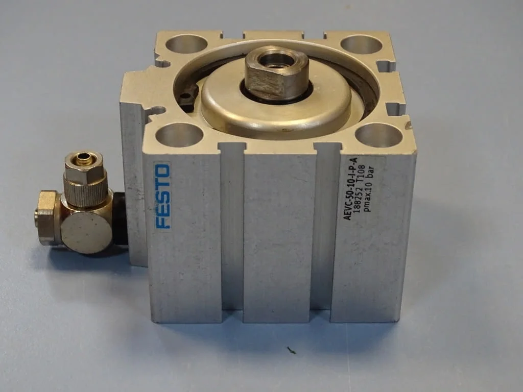Пневматичен цилиндър Festo AEVC-50-10-I-P-A short stroke cylinder — снимка 2