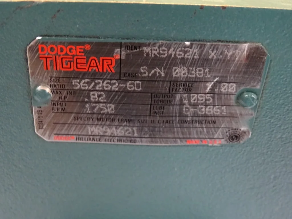Червячен редуктор DODGE TIGEAR MR94621 gear reducer size ratio 56/262-60 — снимка 5