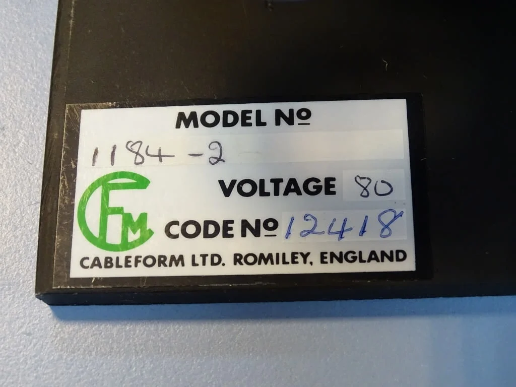 Контакторен модул CABLEFORM Model 1184-2 contactors 80VDC 50A series1100 — снимка 4
