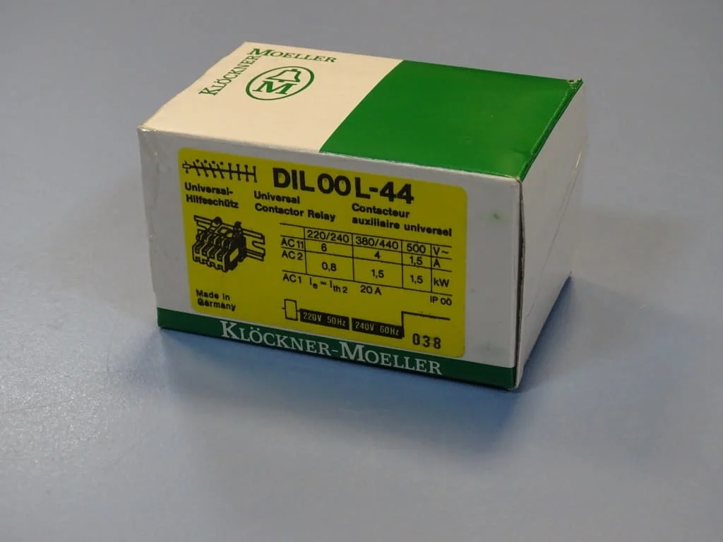 Контактор Klockner-Moeller DIL 00L-44 universal contactor relay 220/240V — снимка 10