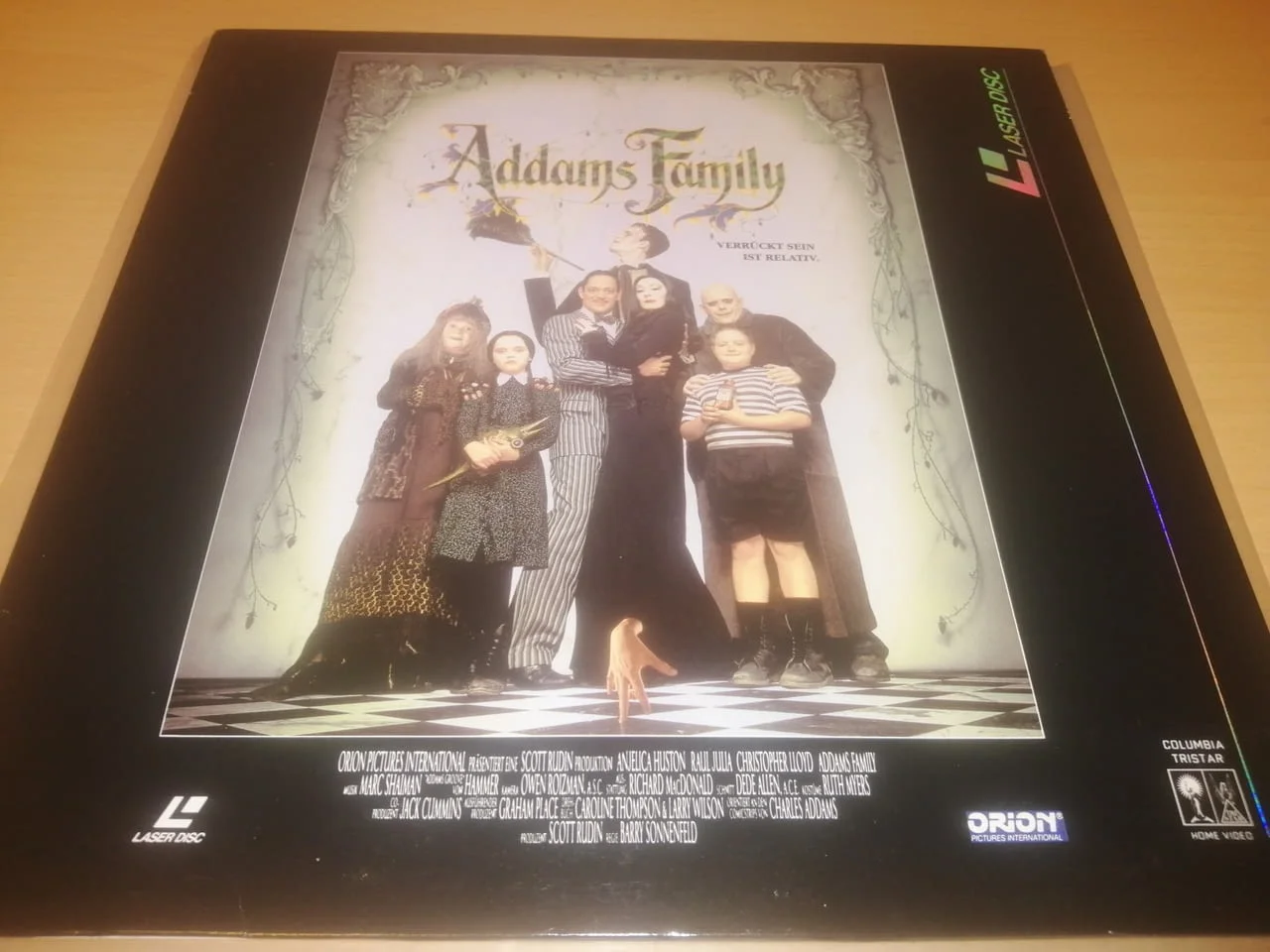 Addams Family LaserDisc