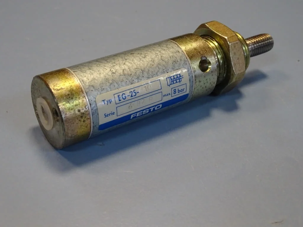 Пневматичен цилиндър еднодействащ Festo EG-25-10 pneumatic cylinder — снимка 3