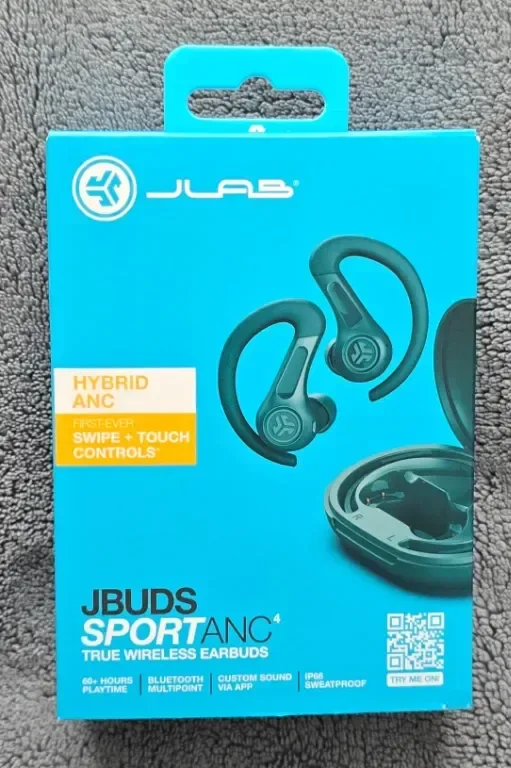 Слушалки JLab JBuds Sport ANC 4 с активно шумопотискане, 60 часа, IP66 — снимка 9