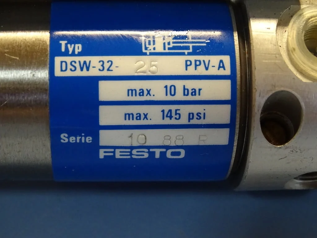 Пневматичен цилиндър Festo DSW-32-25PPV-A pneumatic cylinder — снимка 4