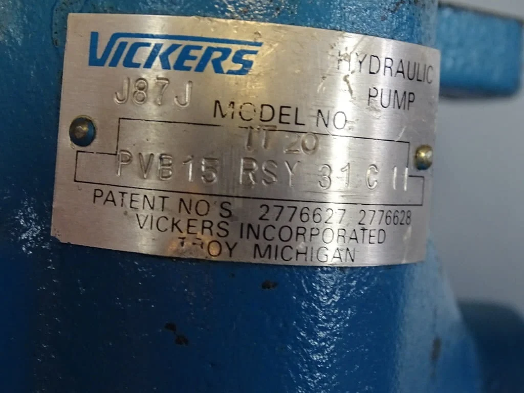 Хидравлична помпа Vickers PVB15RSY31C11 Hydraulic piston pump — снимка 9
