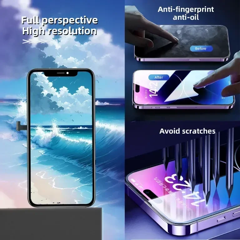 за iPhone 12 Pro Max Смяна на екрана COF, 6,7" LCD дисплей FHD сензорен екран — снимка 7