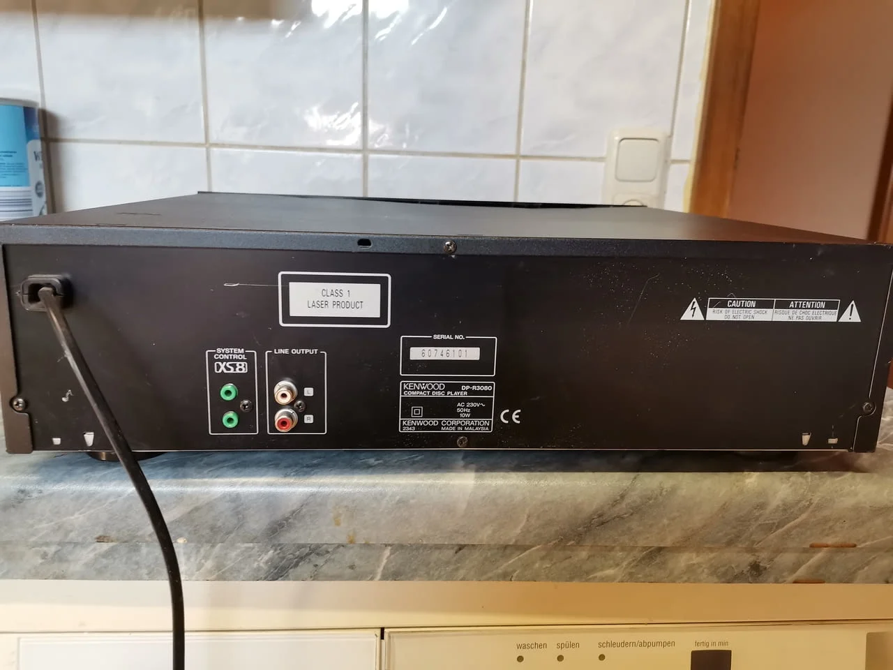 Kenwood DP-R3080 5 CD Player Multi-Changer — снимка 9