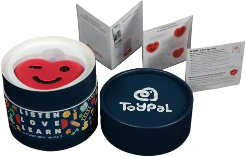 Сърцевидна Bluetooth колонка ToyPal one — снимка 2