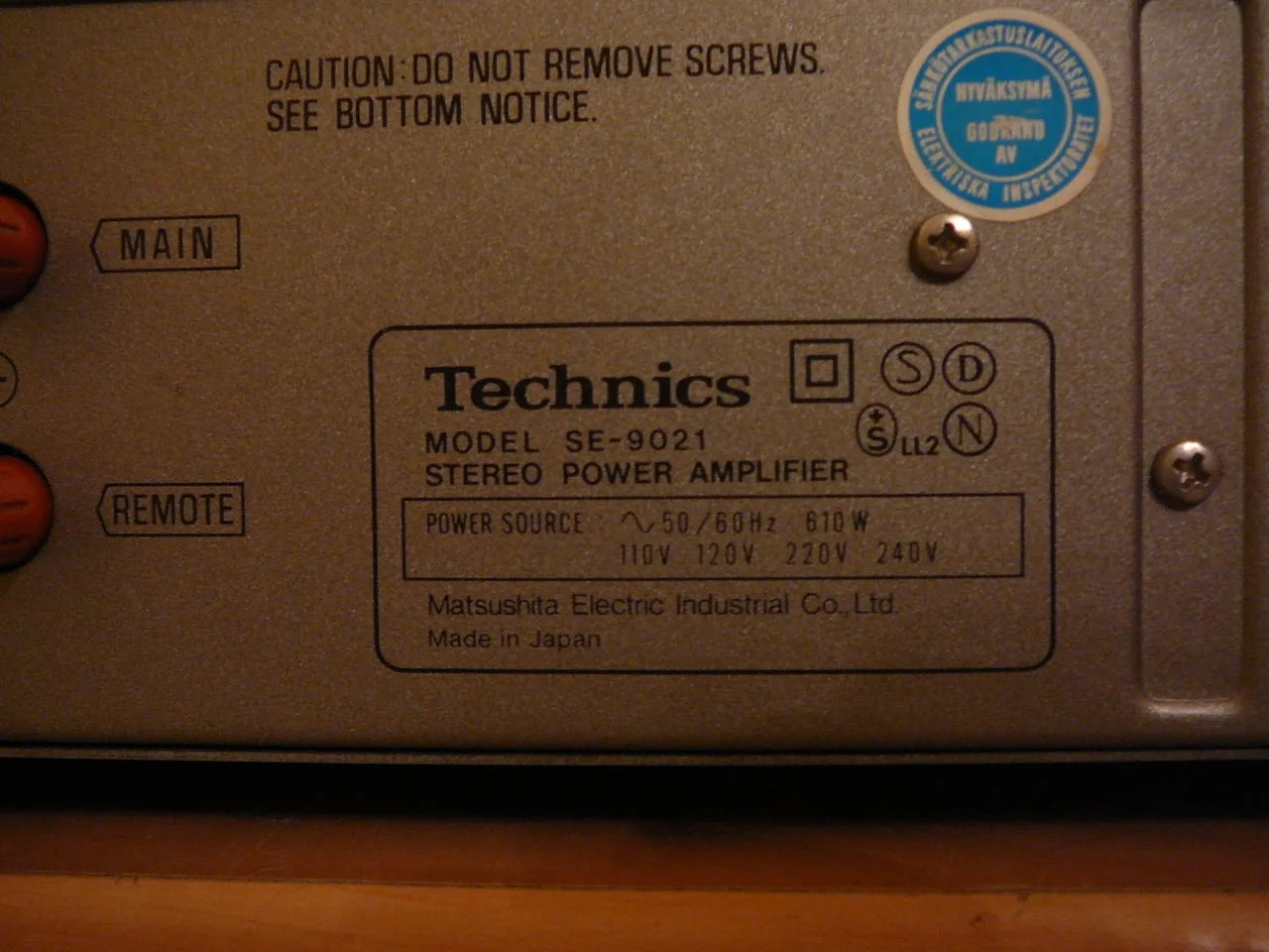 Technics se-9021 — снимка 5