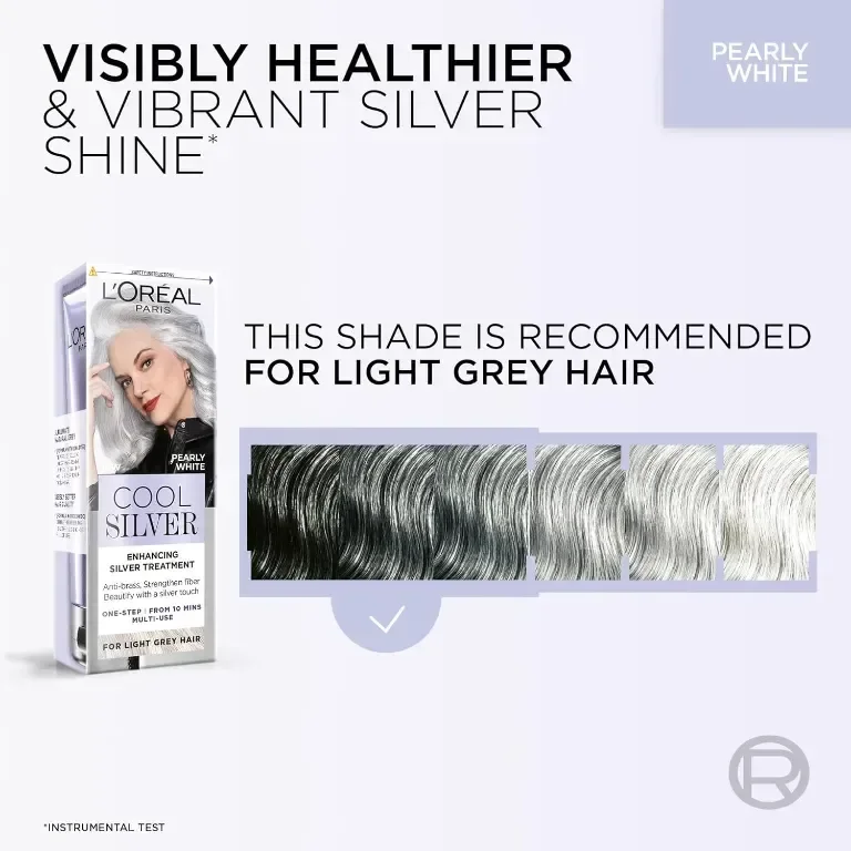 Балсам L'Oreal Paris Cool Silver Pearly White — снимка 7