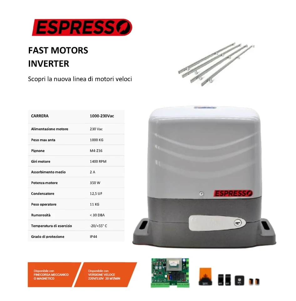 БЪРЗ мотор VDS espresso 1000кг — снимка 2