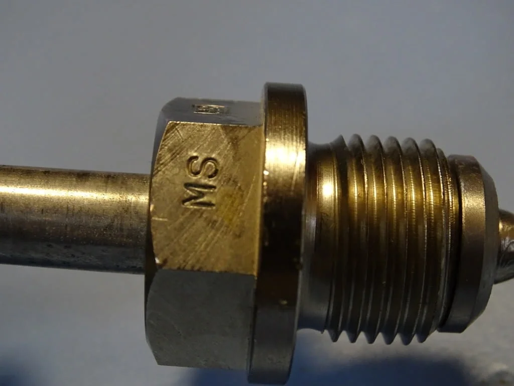Термодвойка JUMO/Heraeus W-G01(E) temperature sensor L-100mm 0/+160°C — снимка 6