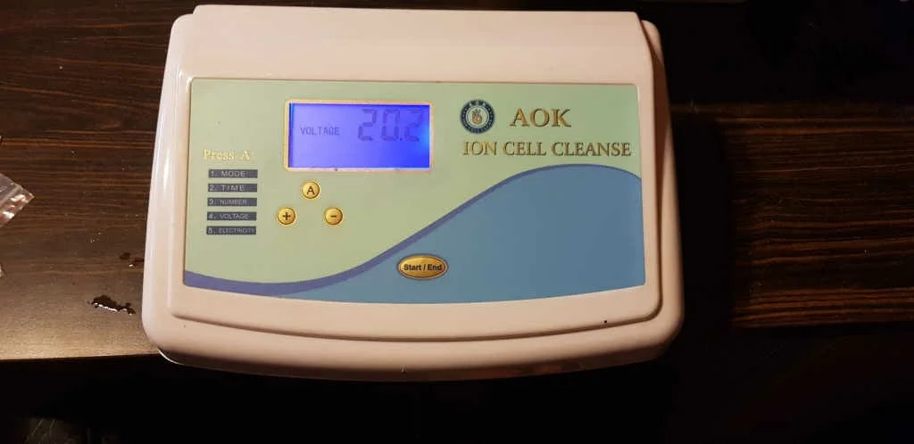 ION Cleaner Йонов уред за изчистване на организма , японски — снимка 4