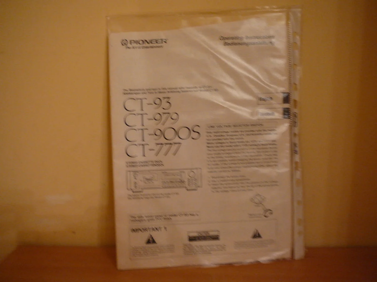 Pioneer ct-900s — снимка 7