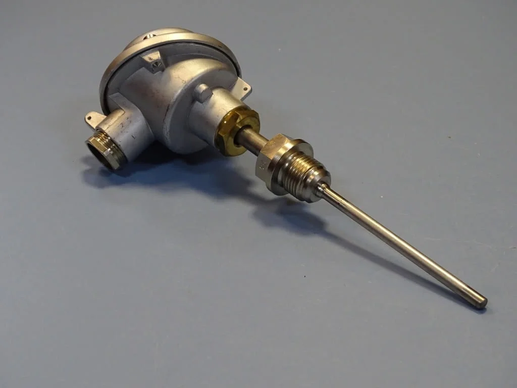 Термодвойка JUMO/Heraeus W-G01(E) temperature sensor L-100mm 0/+160°C — снимка 7