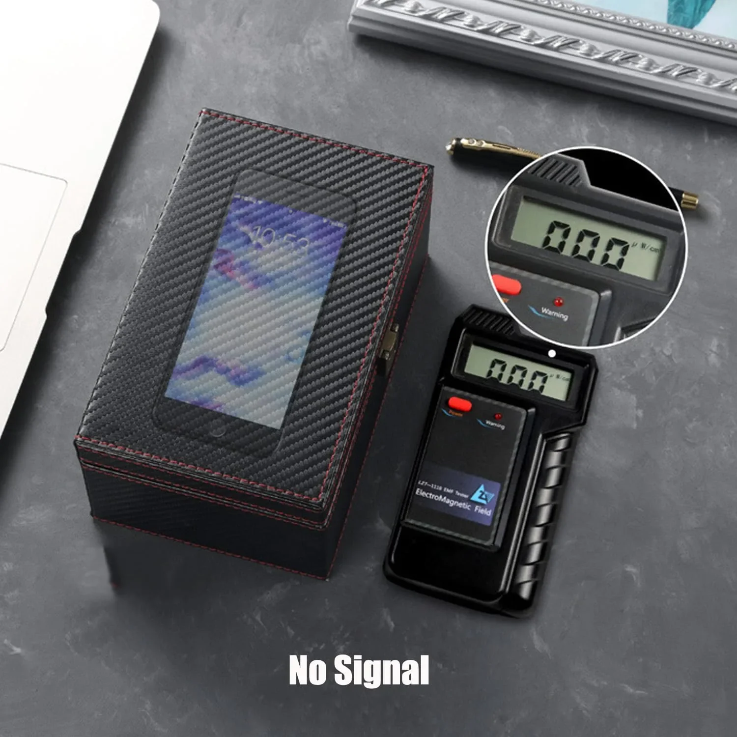 MAZACOO Faraday RFID кутия за блокиране на сигнала на автомобилния ключ против кражба — снимка 4
