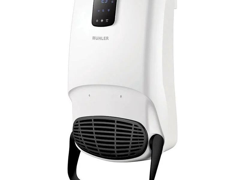 Печка вентилаторна за баня Muhler MBH-2007D, 2000W, eлектронно упр — снимка 3