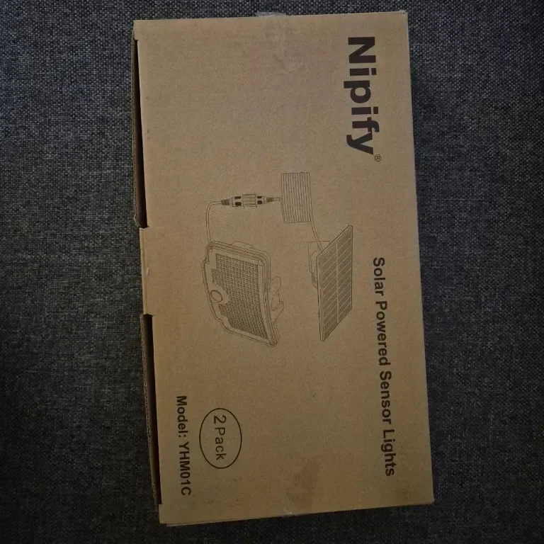 nipify 2 броя LED соларни охранителни лампи, сензор за движение, 3 режима, IP65 — снимка 9