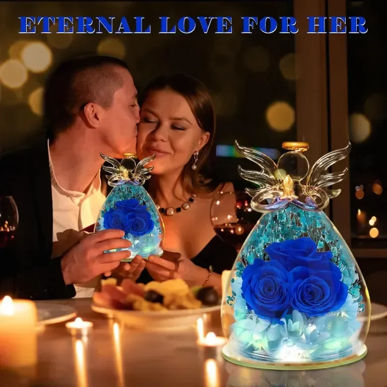 Beferr Подаръци за деня на майката Angel Rose за мама, подаръци за рожден ден за жени — снимка 6