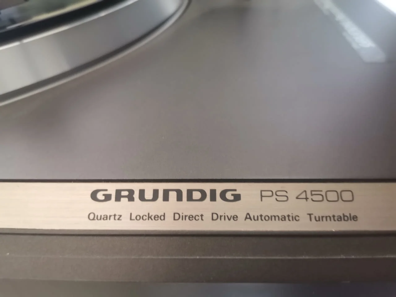 Grundig PS 4500 (Technics SL Q3)direct drive — снимка 4