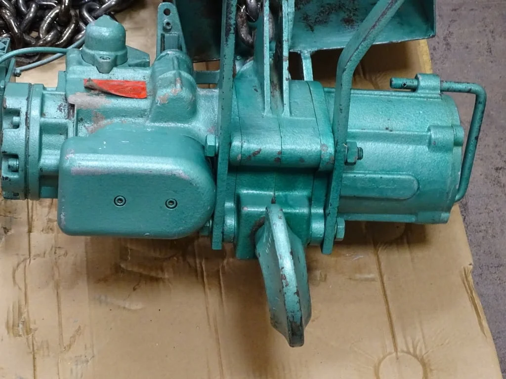 Верижен телфер с пневмозадвижване J.D.Neuhaus PROFI 3t Air Pneumatic Chain Hoist — снимка 3