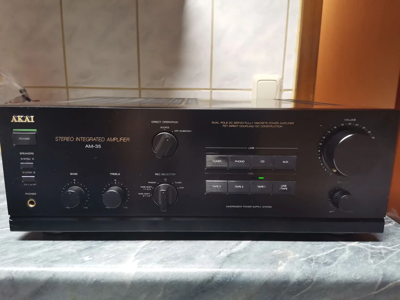 Akai AM-35 Stereo Integrated Amplifier