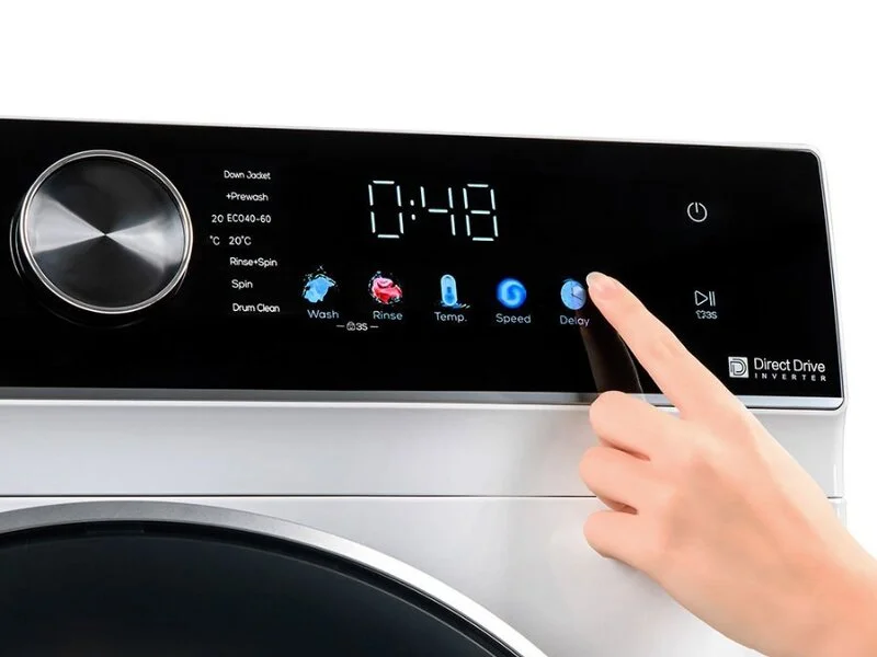 Пералня Muhler DDWM1012WA, 10kg, 1200rpm, Директно задвижване — снимка 4