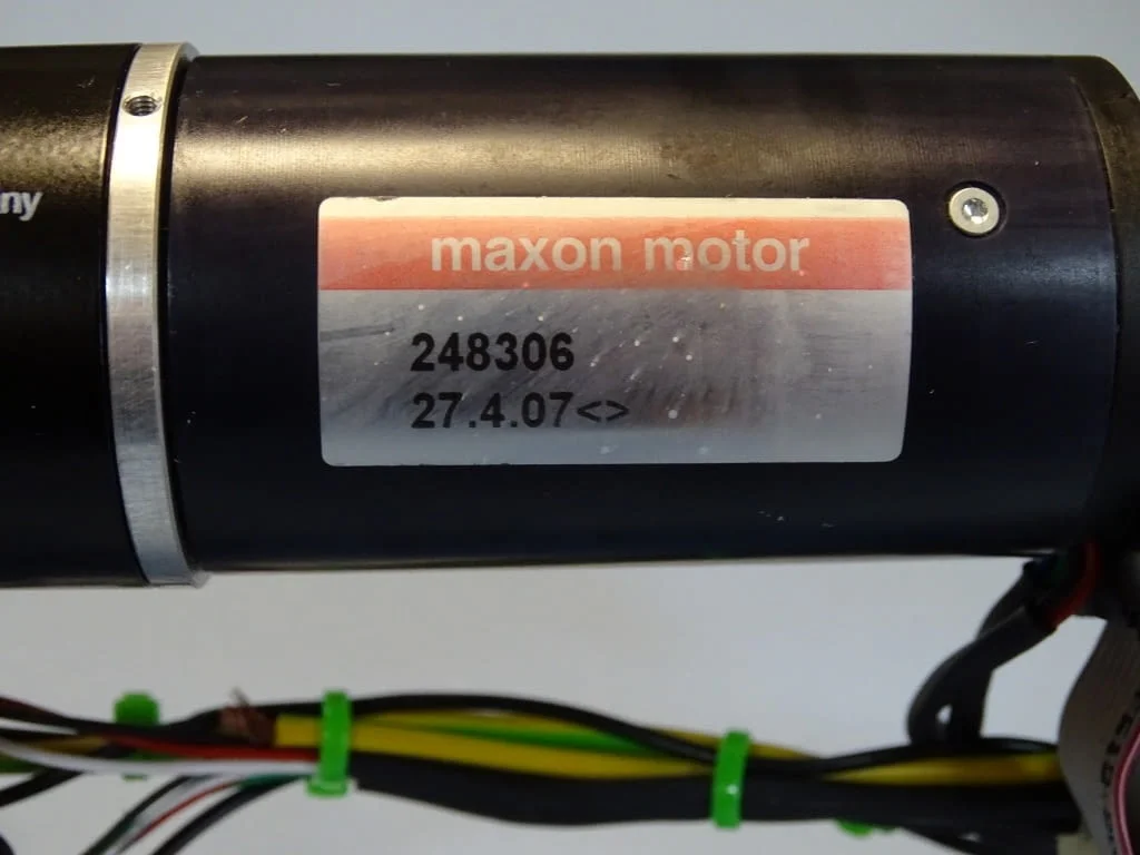 Прецизен механизъм с ел. двигател MAXON MOTOR 248306, направляваща INA, датчик Wenglor — снимка 10
