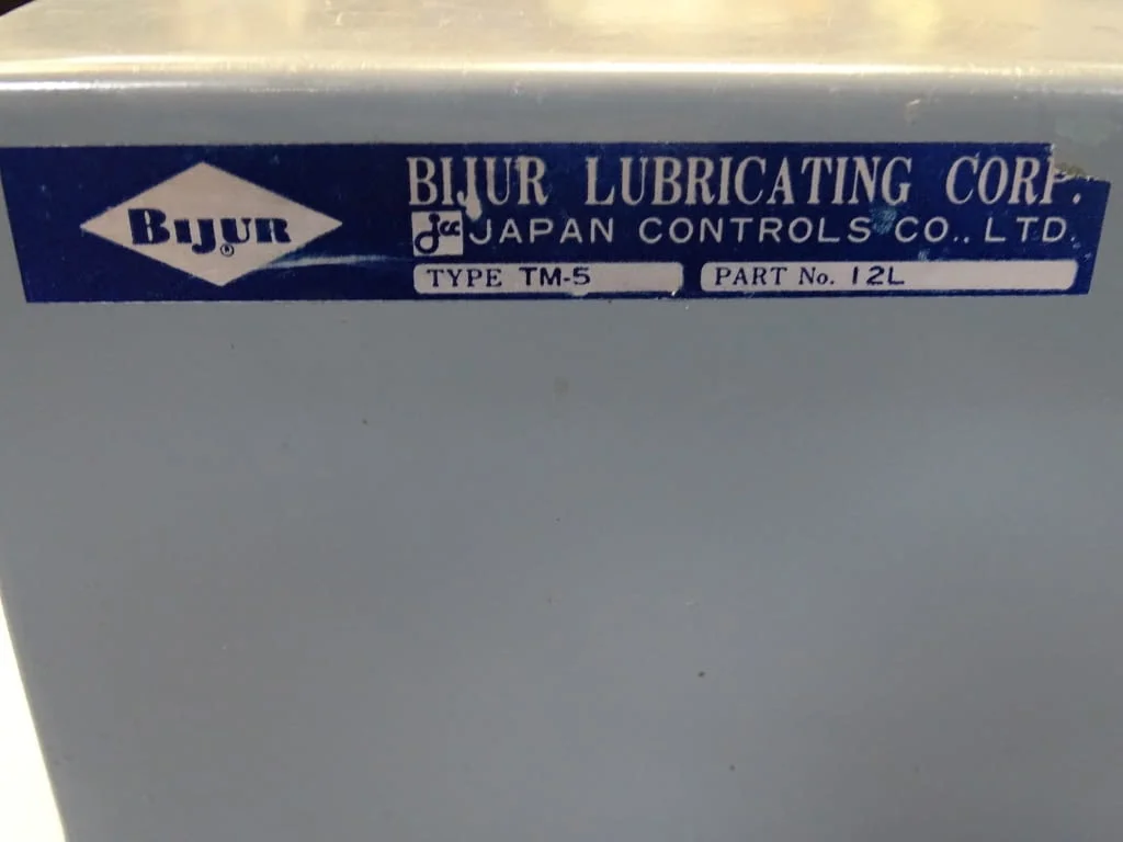 Смазочна хидравлична станция BIJUR Delimon TM-5 12L lubricating pump — снимка 2