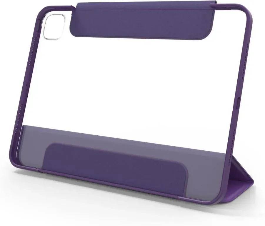 OtterBox Symmetry Folio Case за iPad Pro 11" (2024), удароустойчив, устойчив на изпускане, лилав — снимка 6