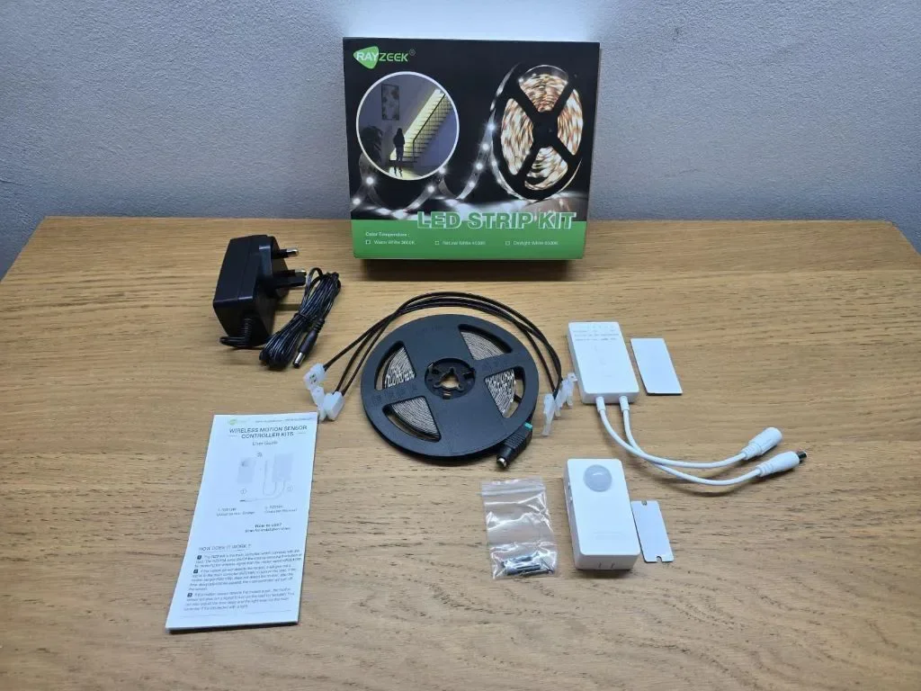 RAYZEEK 6 м LED лентови светлини, безжичен сензор за движение — снимка 7