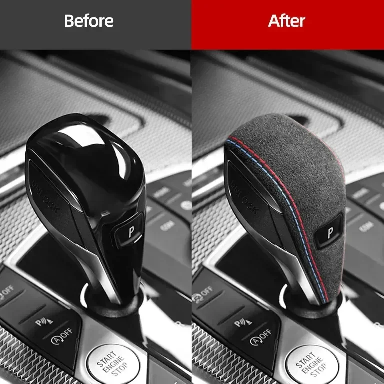 BETTERHUMZ Капак за скоростен лост за BMW G20 G22 G29 330i 340i M340i 2 3 4 X3 X4 Z4 IX3 I4 — снимка 2