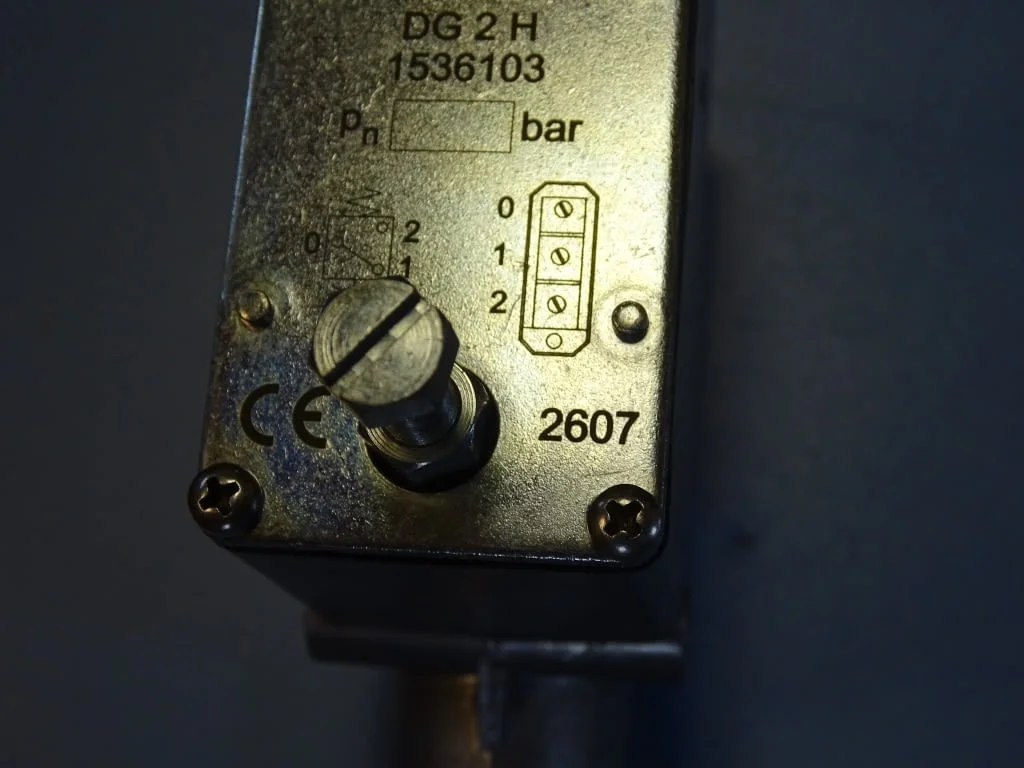 Пресостат хидравличен HAWE DG2H hydraulic pressure switch 40-160 Bar — снимка 3
