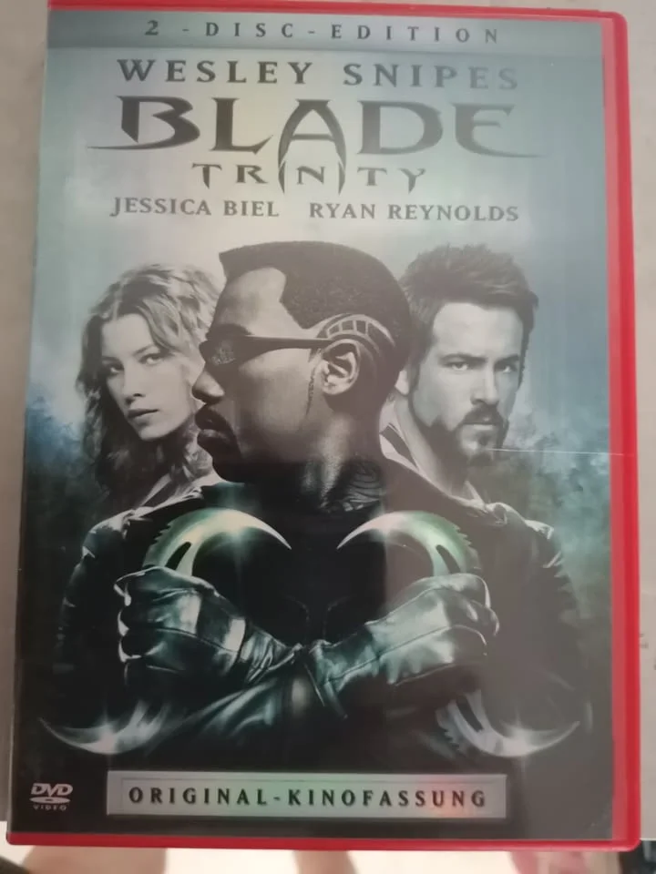 2x DVD Film Blade 3 Trinity 2 Disk Edition
