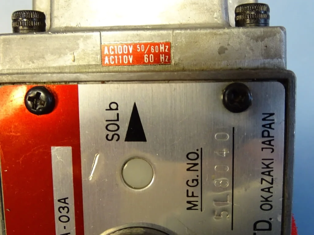 Хидравличен разпределител TOYO-OKI HD3-42SGS-BcA-03A solenoid operated directional valve 100/110V — снимка 4