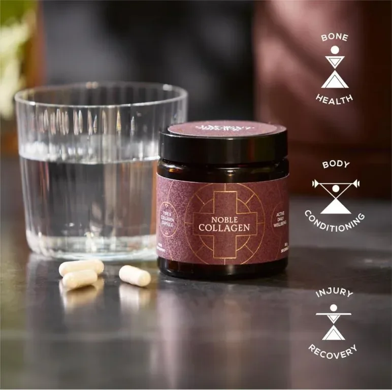 Ancient + Brave Noble Collagen - Колаген тип 2 с витамин С за здрави стави и кости, 30 капсули — снимка 7