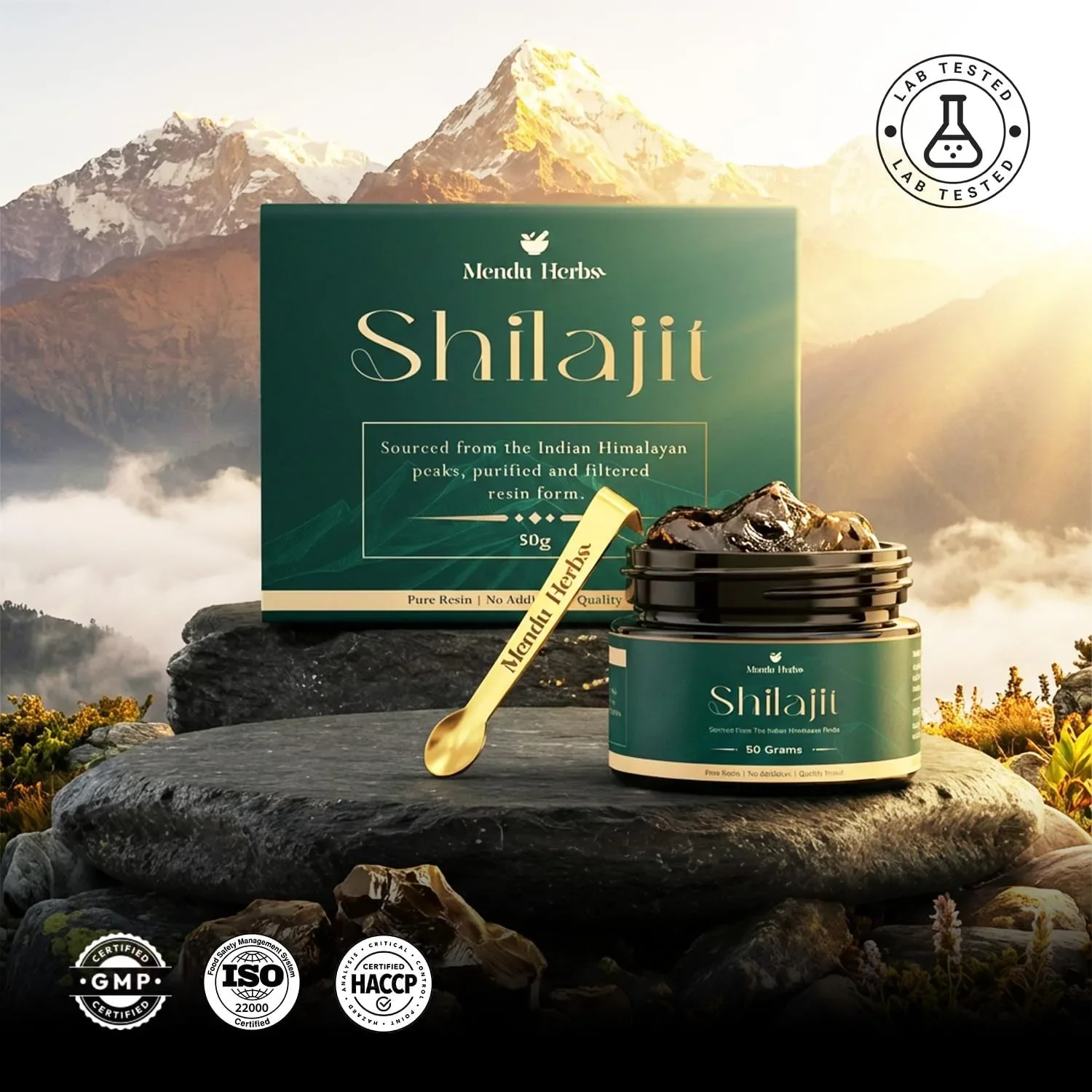 Менду Хербс Shilajit (шиладжит) – чиста хималайска смола, 30 грама, за енергия и издръжливост — снимка 8