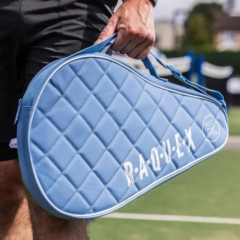 Чанта за ракета за падел Raquex Elite - синя, за 1 ракета — снимка 9