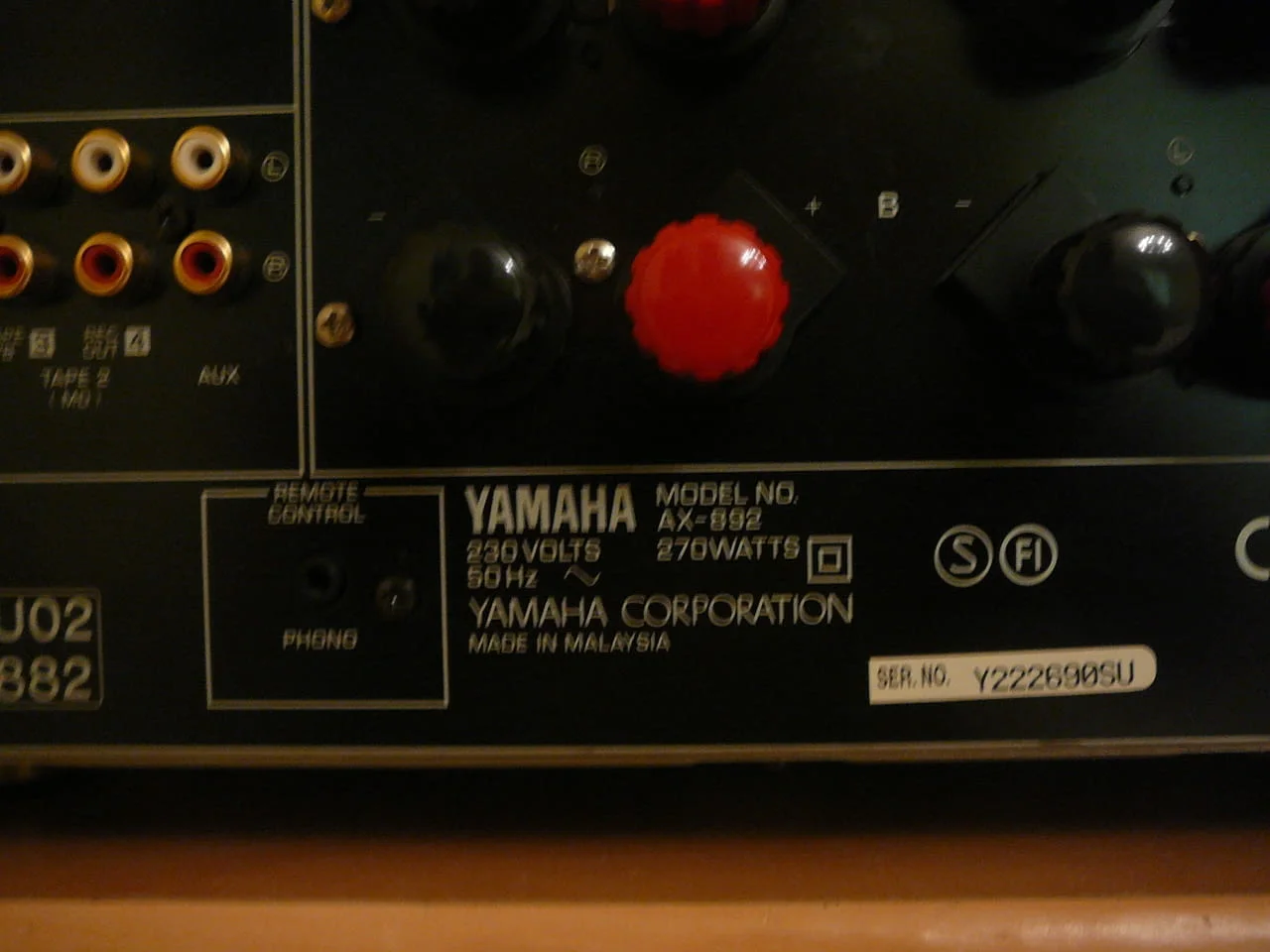 Yamaha ax-892 — снимка 8