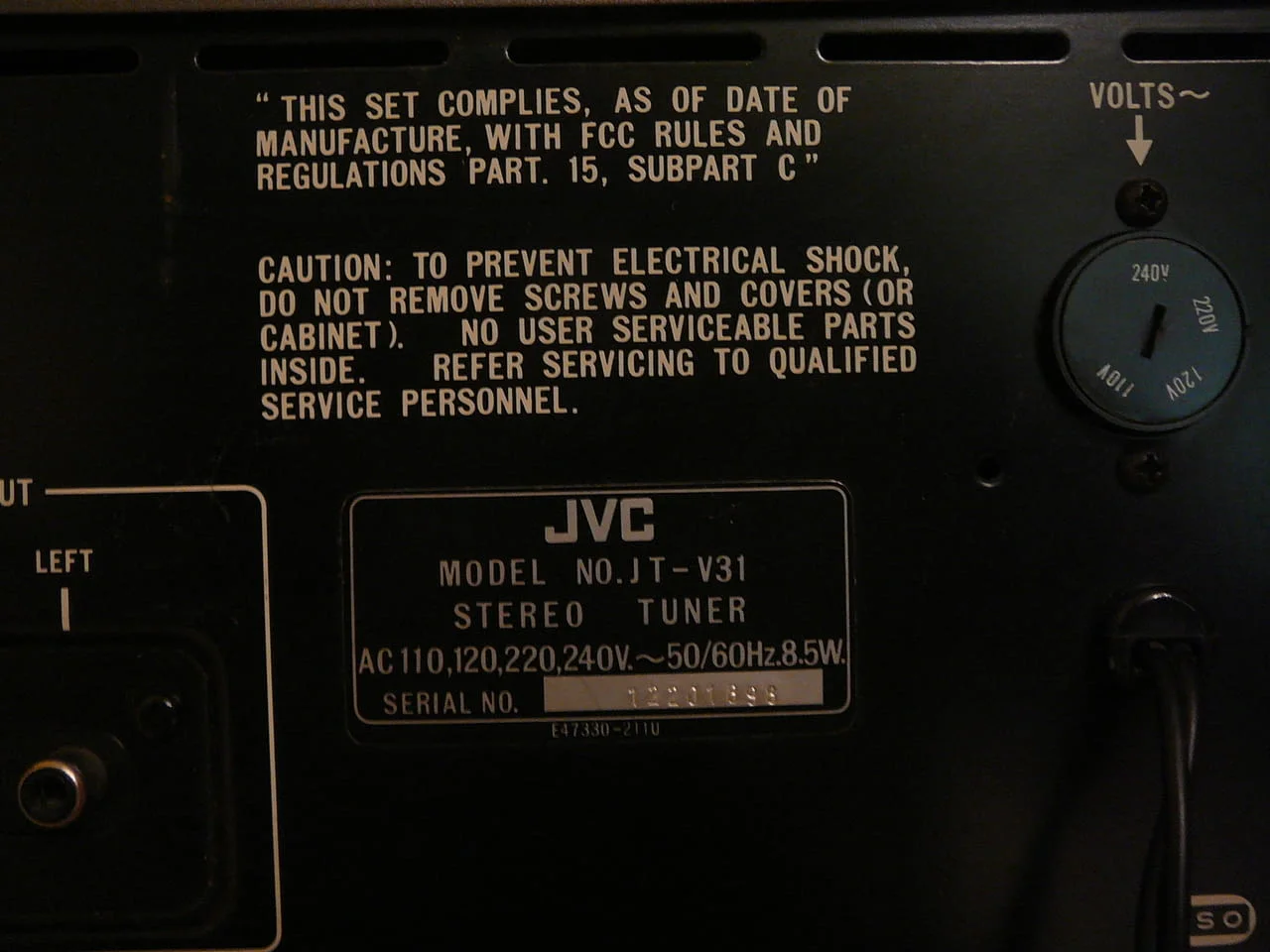 Jvc jt-v31 — снимка 9