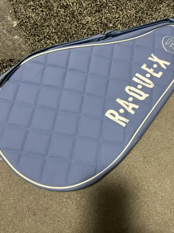 Чанта за ракета за падел Raquex Elite - синя, за 1 ракета — снимка 10