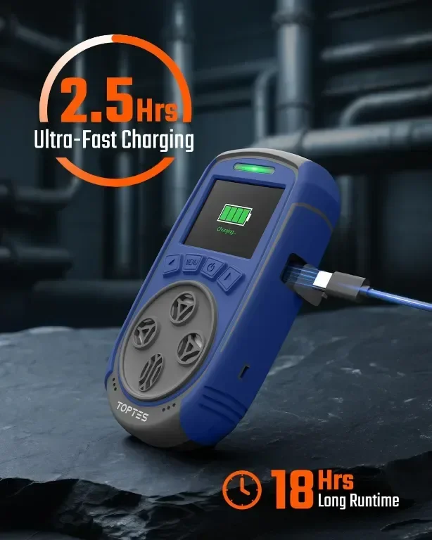 Guard-863Pro Многофункционален газдетектор за H₂S, CO, LEL и O₂, с цветен TFT екран — снимка 3
