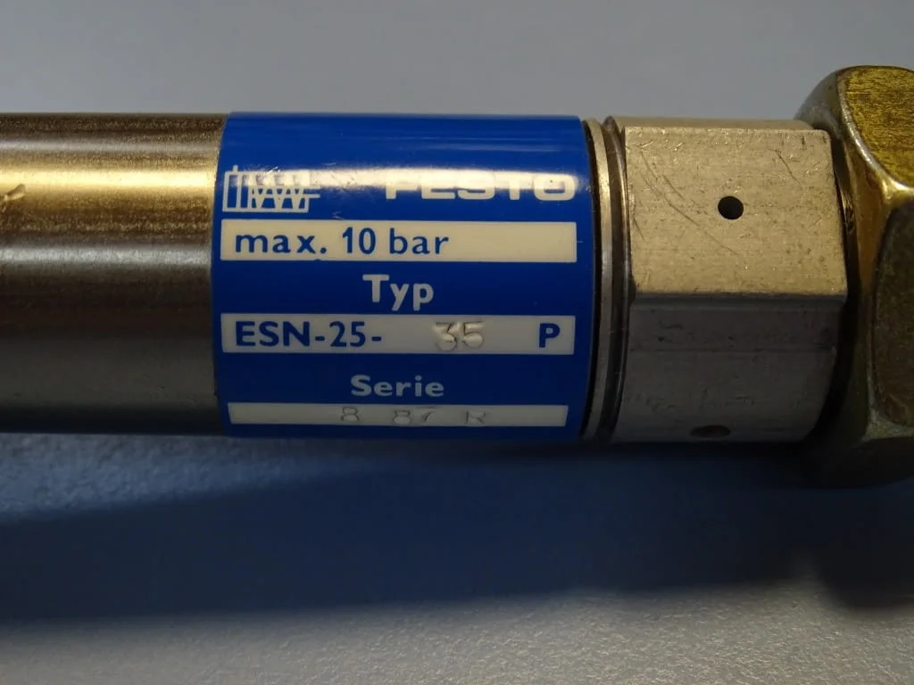 Пневматичен еднодействащ цилиндър Festo ESN-25-35P pneumatic cylinder — снимка 2