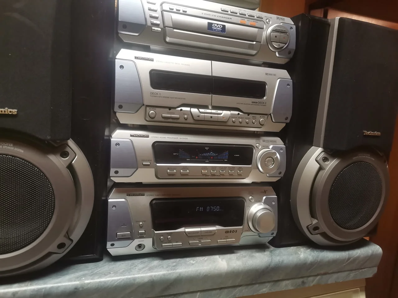 Technics Separate Stack Hifi Anlage. SH-DV250 , SA-DV250 SL-DV250 RS-DV250 — снимка 2